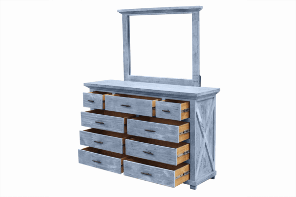 Rio Grande Dresser and Mirror - Image 8