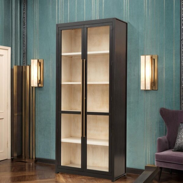 Langford 96” Curio  Cabinet